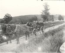 Six in wagon